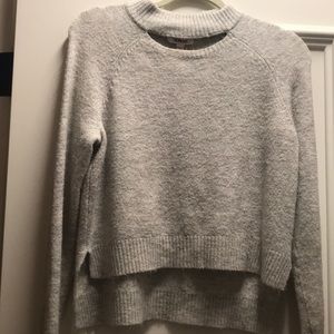 Grey Sweater with cut out!